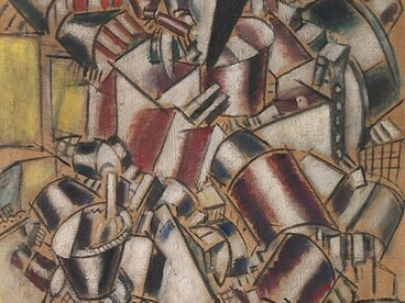 Fernand Léger, "The Smoker", dettaglio, 1914