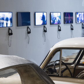 News from the near future, exhibition view. Courtesy of Museo Nazionale dell’Automobile