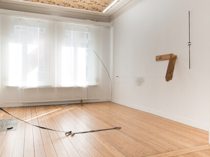 Benoît Felix, Voir que ça tient, exhibition view. Courtesy of Eva Steynen Gallery