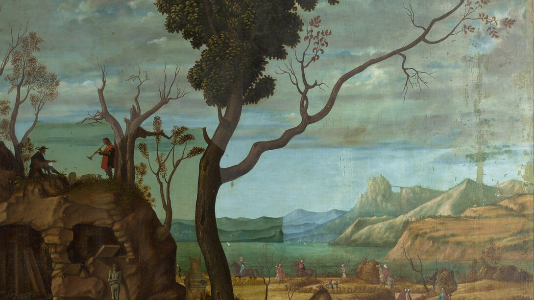 Vittore Carpaccio, Die Grabbereitung Christi (detail), ca. 1515-1520. Mit freundlicher genehmigung der Gemäldegalerie