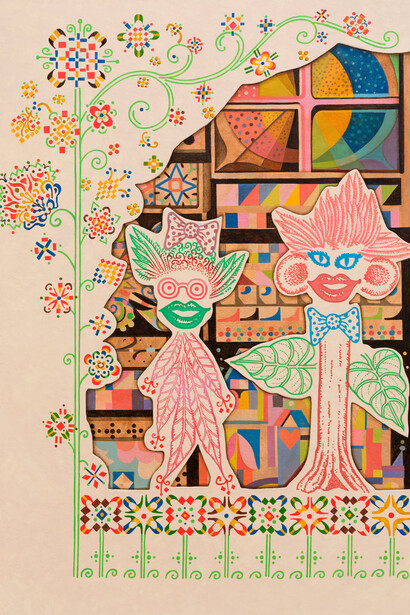 Ben Styer, Marriage (detail), 2025. Courtesy of Shrine