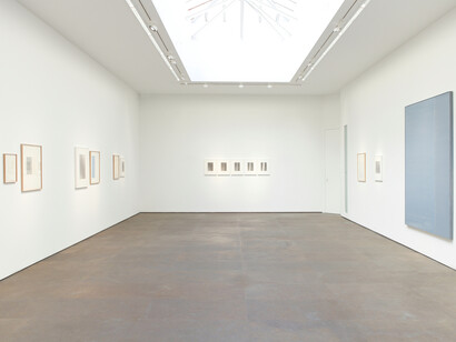 Yannig Hedel and Geneviève Asse, Fragments of infinity, exhibition view. Courtesy of Galerie Bigaignon