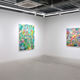 Ayumu Yamamoto, Year-end light, exhibition view. Courtesy of MAKI Gallery