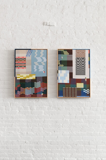 Various artists, And, repeat, exhibition view. Courtesy of Uprise Art
