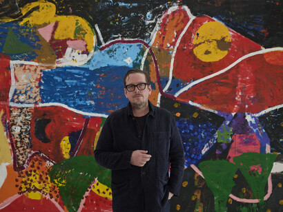 Portrait of Joe Bradley. Courtesy of David Zwirner Gallery