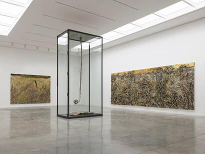 Anselm Kiefer, exhibition view. Courtesy of White Cube Gallery