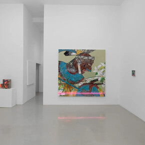 Patrick Martinez, Left in ruins, exhibition view. Courtesy of Charlie James Gallery