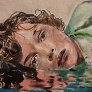 Andrea Saltini, Giovane Ofelia (dettaglio), 2025. Cortesia di Teatro Sociale di Novi di Modena