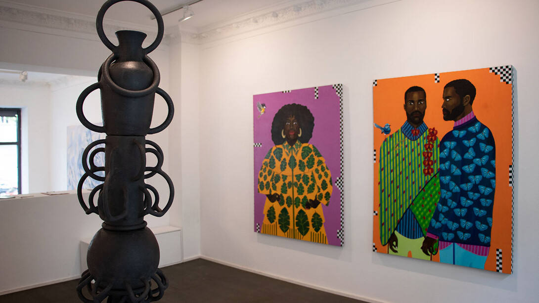 Verschiedene künstler, Roots, ausstellungsansicht. Mit freundlicher genehmigung der Luisa Catucci Gallery