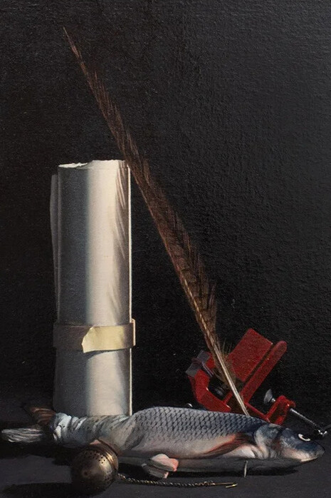 Grégory Derenne, Le poisson (detail), 2024. Courtesy of Backslash Gallery