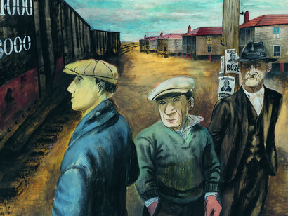 Ben Shahn, Scott run, West Virgina, 1937. Courtesy of the Jewish Museum