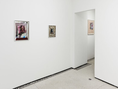 Cortney Andrews, Soft proof, exhibition view. Courtesy of Marinaro