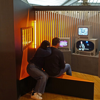 Métal Hurlant, exhibition view. Courtesy of Comics Art Museum