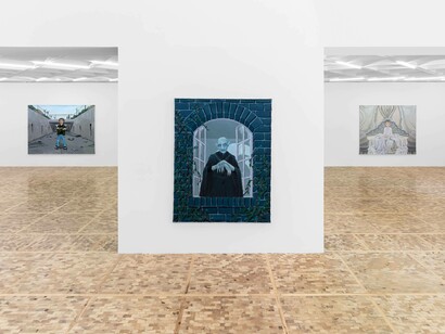 Manuela Solano, Alien queen / Paraíso extraño, vista de exhibición. Cortesía del Museo Tamayo