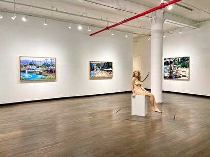 Jack Mendenhall, exhibition view. Courtesy of Louis K. Meisel Gallery