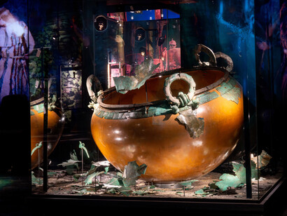 The celtic world – Europe's lost legacy, exhibition view. Courtesy of Moesgaard Museum