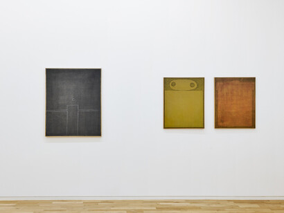 Heinz Butz, Paintings from the 1960s, exhibition view. Courtesy of Jahn und Jahn