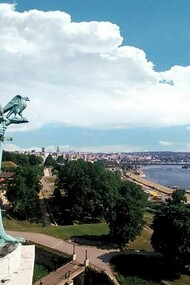 The Victor monument was built to commemorate Serbia's victory over Ottoman and Austro-Hungarian Empire during the Balkan Wars and the First World War