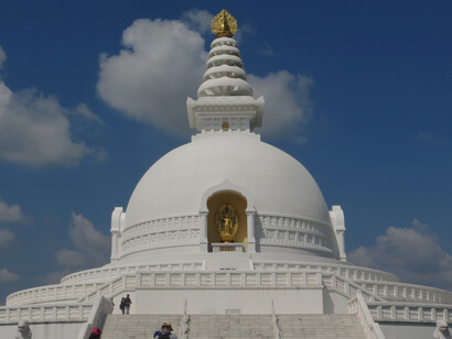 The Maya Devi Temple is an ancient Buddhist shrine located in Lumbini, Nepal, a UNESCO World Heritage Site revered as the birthplace of Gautama Buddha