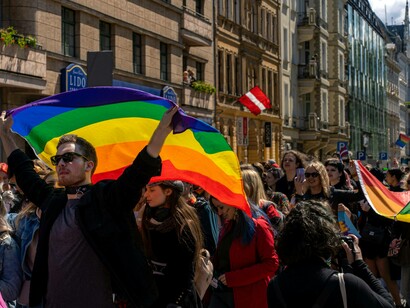 Manifestazione del Gay Pride a Riga, Lettonia