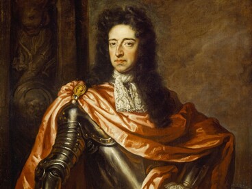 Godfrey Kneller, Ritratto di Guglielmo III, 1690 circa, dettaglio. National Gallery of Scotland, UK