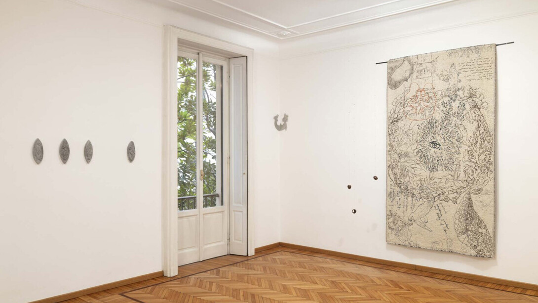 Claudia Losi, Tempo crudo, exhibition view. Courtesy of Monica De Cardenas