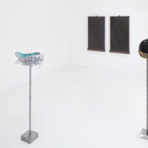 Tania Pérez Córdova, El aire, hoy, vista de exhibición. Cortesía de Travesía Cuatro