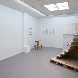 Kaspar Bonnén and Karl Jonathan Sandegård, Between silence and history, exhibition view. Courtesy of Kant Gallery