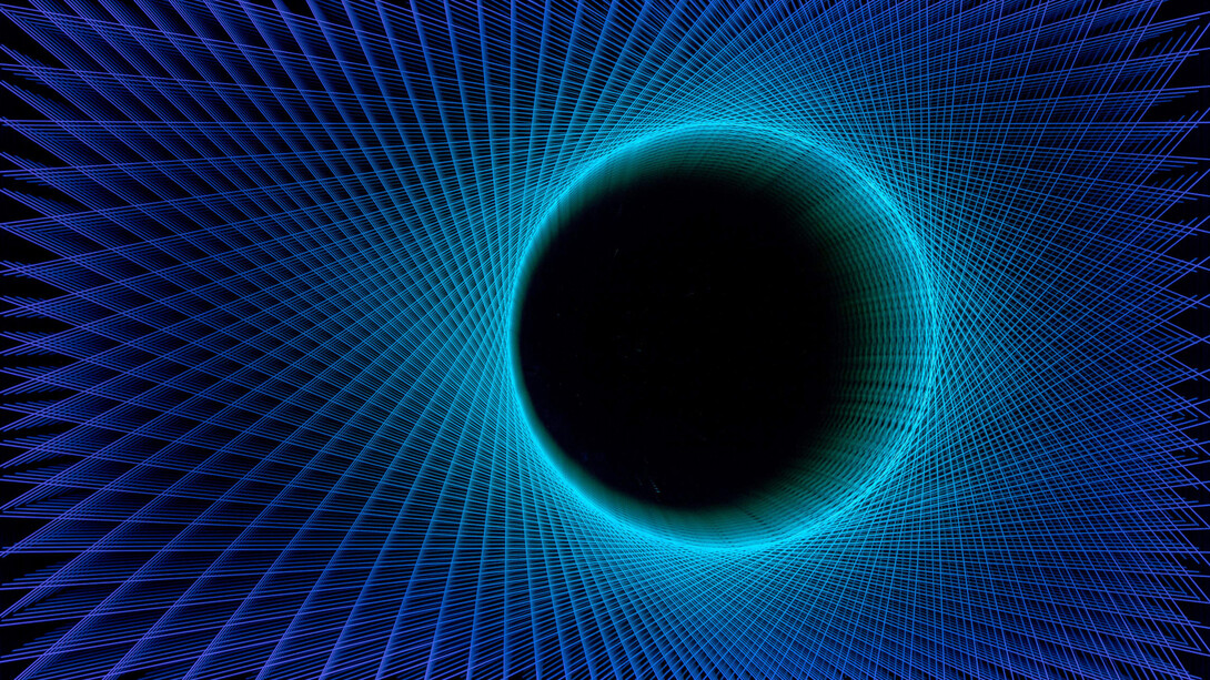 NagyMolnar, Space net 1, 2021. Courtesy of Oliver Cole Gallery