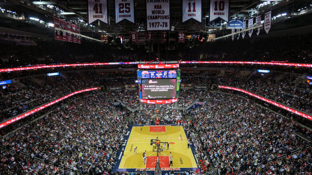 2017 NBA Playoffs at Capital One Arena, Washington, D.C, US