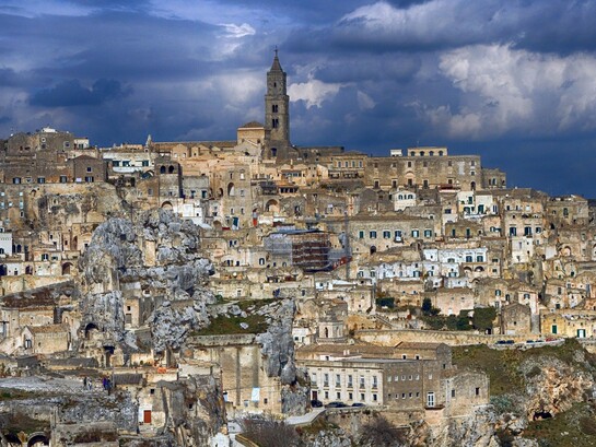 La "città dei sassi", Matera, Italia, in una foto di Anna Nicoletta Menzella