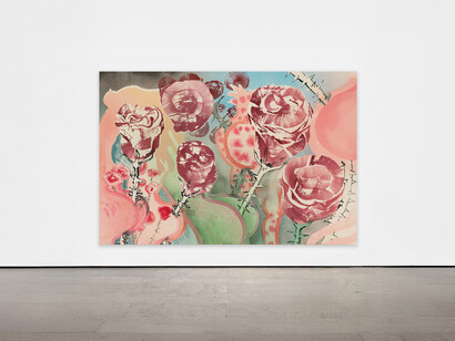 Matthew Lutz-Kinoy, Bolero Bordello, exhibition view. Courtesy of Capitain Petzel