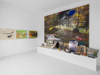 Various artists, Younger (a fairy tale), 1980-1990, exhibition view. Courtesy of Galleria Continua 