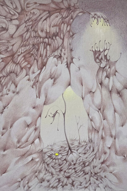 Skyler Simpson, Portal (detail), 2025. Courtesy of Red Arrow Gallery