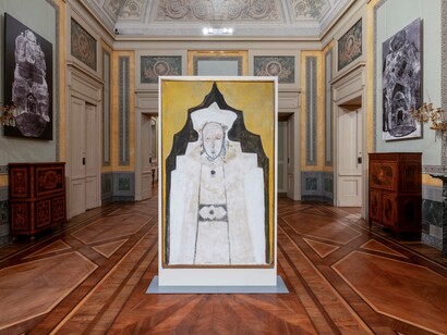 Michelangelo Pistoletto, Sacerdote, Reggia di Monza, Italia. Ph Marco Beck Peccoz