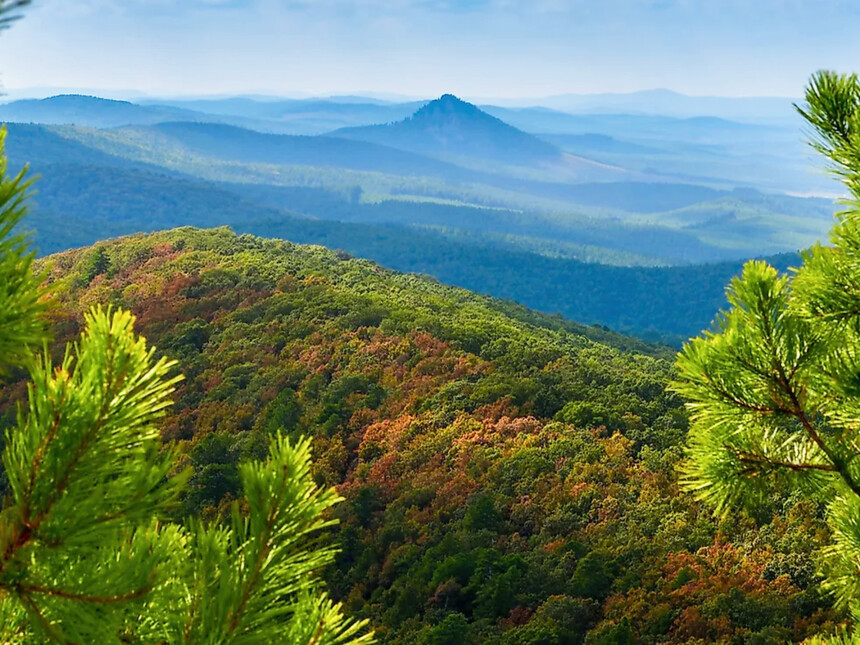 Board Camp Crystal Mine, Arkansas USA Meer