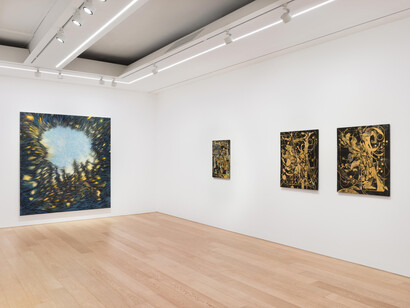 Various artists, Muted rhythm, exhibition view. Courtesy of Lehmann Maupin 