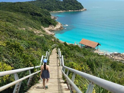 Perhentian Kecil, zona di Kincir Angin, in giro tra mare e giungla, Malesia