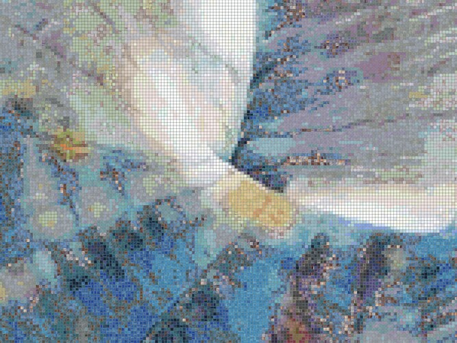 Simone Ferrero, Cosmic rift, 2023. Courtesy of Simone Ferrero