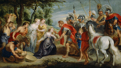 The Meeting of David and Abigail, c. 1630, by Sir Peter Paul Rubens