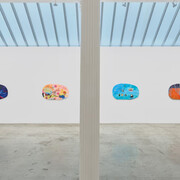 Emily Sundblad, The adolescent ocean, exhibition view. Courtesy of Bortolami Gallery