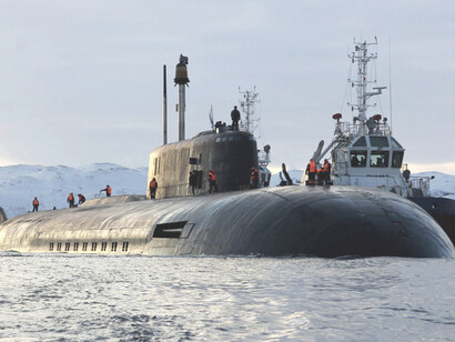 K-266 Orel is a Project 949AM (Antey modernized) nuclear-powered cruise missile submarine (SSGN) (NATO codename Oscar II). She is one of three Oscar II submarines still serving in the Russian Northern Fleet