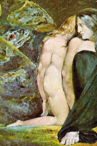 William Blake, "Hecate, or The Night of Enitharmon's Joy", 1795, Tate Gallery, Londra, UK 