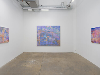 Zoe Walsh, Outsides, exhibition view. Courtesy of Vielmetter