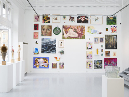 Various artists, Summertime ’25. The annual group show, exhibition view. Courtesy of Galleri Christoffer Egelund