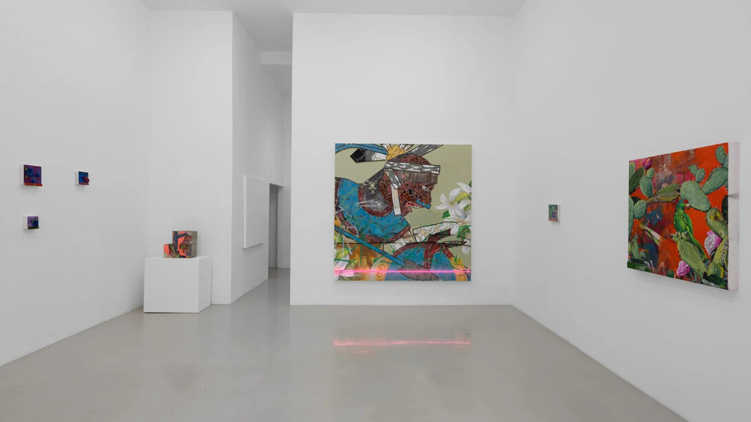 Patrick Martinez, Left in ruins, exhibition view. Courtesy of Charlie James Gallery