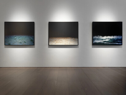 Nadav Kander, After dark, exhibition view. Courtesy of Flowers Gallery