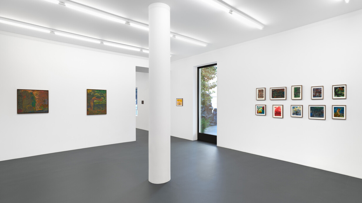 Brett Goodroad, Paradise valley, exhibition view. Courtesy of Michael Werner Gallery