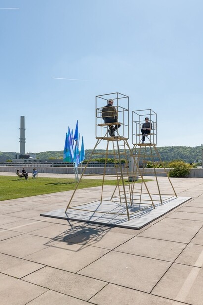 Interactions x We/trans/Form, ausstellungsansicht. Mit freundlicher genehmigung der Bundeskunsthalle