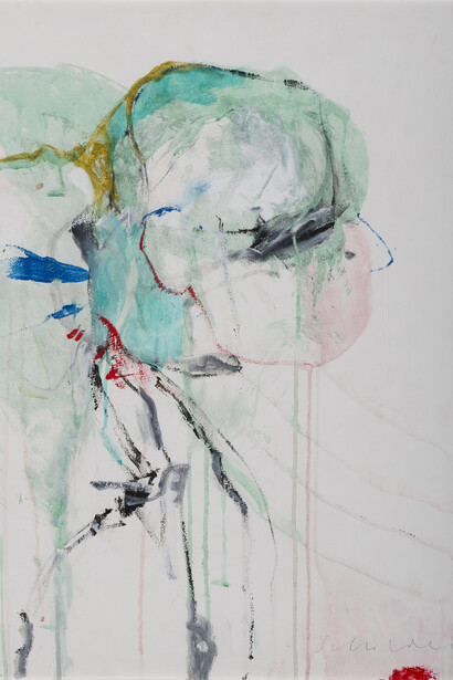 Fritz Scholder, Invisible man, 2000. Courtesy of LewAllen Galleries